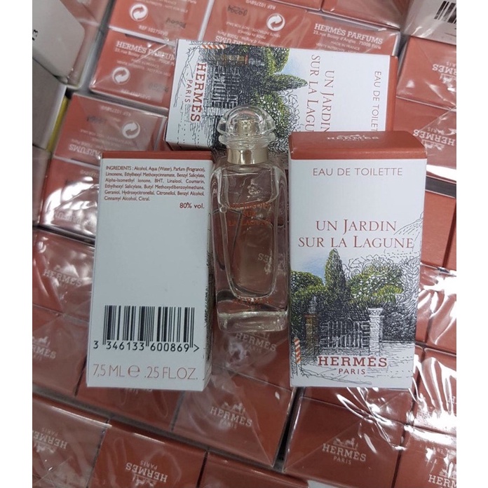 Nước hoa Hermes Un Jardin Sur La Lagune EDT mini 7.5ml