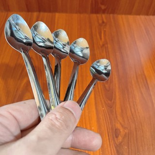 Set 3 thìa inox size nhỏ