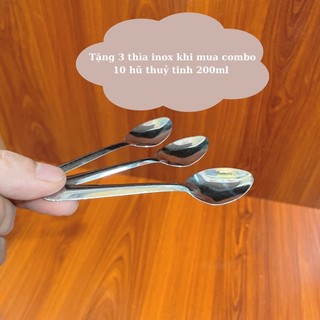 Set 3 thìa inox size nhỏ