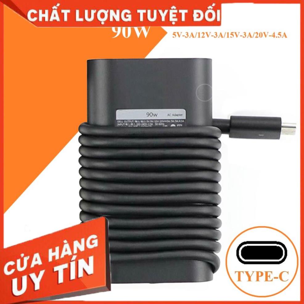 HCM- Cục Sạc   USB C  Ovan dùng Cho Laptop Dell XPS 9500,Latitude 7210,7310,Precision 5550,Precision