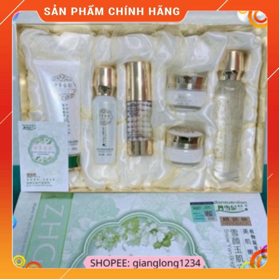 Bộ chất làm đẹp cung điện tơ tằm dưỡng trắng da