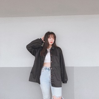 Áo khoác kiểu sơ mi cực đẹp chất satin lụa jack_fashion