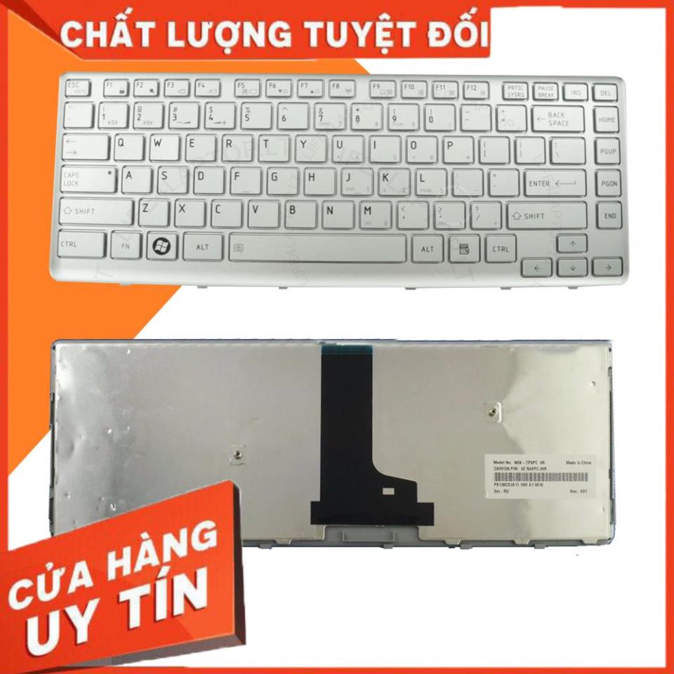 HCM- Bàn phím laptop Toshiba Satellite Pro T230 T230D T235 MÀU BẠC