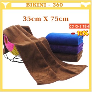 Khăn đa năng DN2 gội đầu quấn đầu nail spa lau tóc lau đầu lau kính lau xe lau tay KT 35 x 75 cm