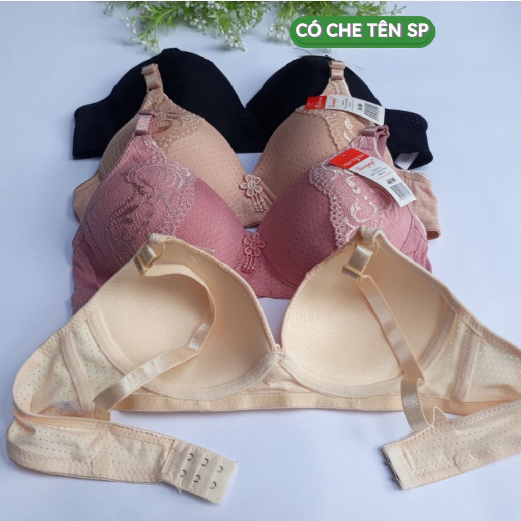Áo ngực REN mút mỏng không gọng thông hơi A9669 quả nhỏ cup B cho người ngực nhỏ ngực lép mặc nhà