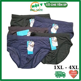 Quần sịp chéo tam giác nam muối tiêu bigsize lớn 1xl -4xl chất đẹp hàng quảng châu