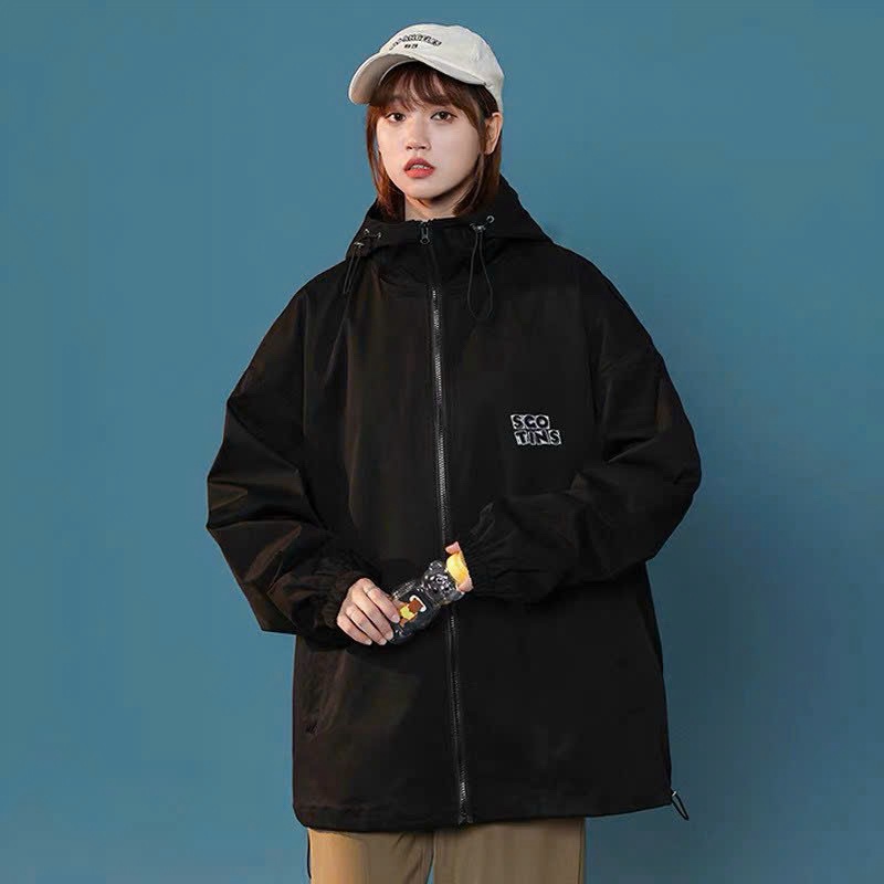 Áo khoác dù big size 2 lớp SGOTINS giống hình mẫu JACk_FASHION