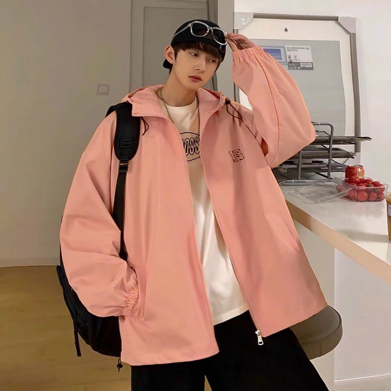 Áo khoác dù big size 2 lớp SGOTINS giống hình mẫu JACk_FASHION