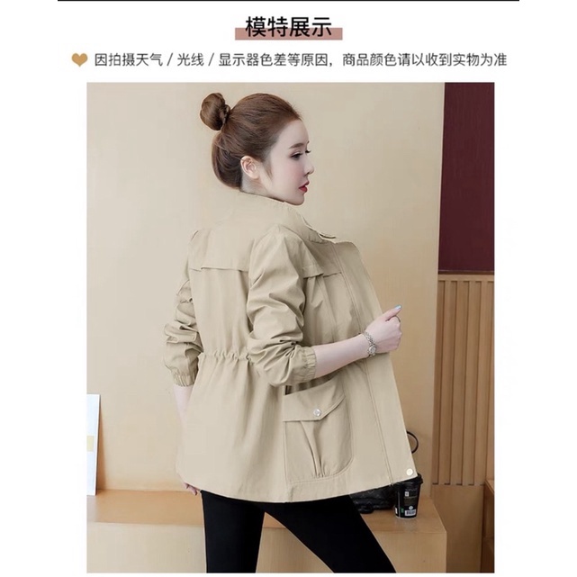 Áo khoác kaki nữ 2 lớp JACk_FASHION