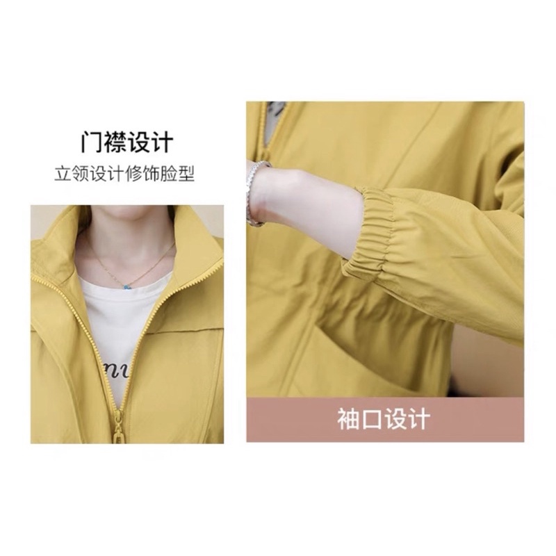 Áo khoác kaki nữ 2 lớp JACk_FASHION