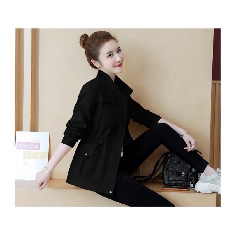 Áo khoác kaki nữ 2 lớp JACk_FASHION