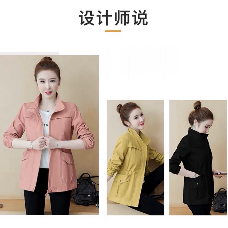 Áo khoác kaki nữ 2 lớp JACk_FASHION
