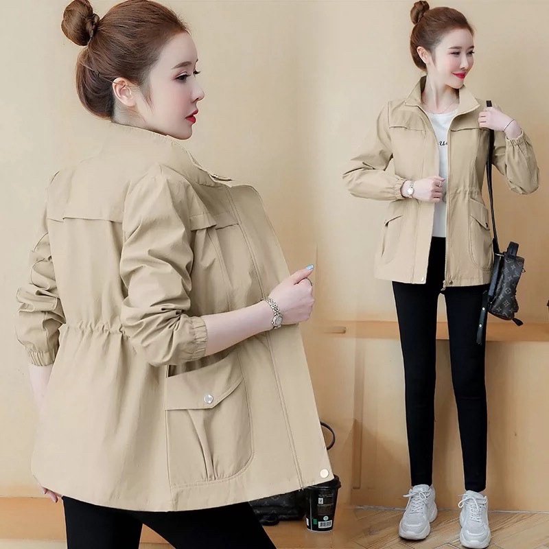 Áo khoác kaki nữ 2 lớp JACk_FASHION