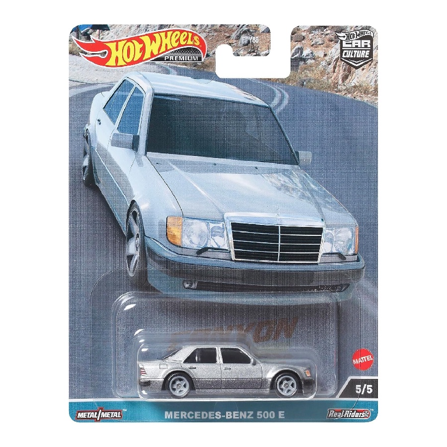 Đồ Chơi Siêu Xe Sang Trọng Mercedes Benz 500E HOT WHEELS HKC55/FPY86