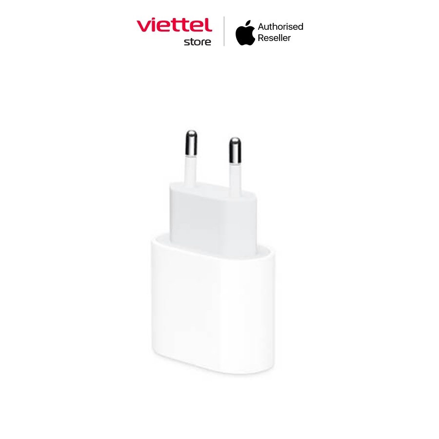 COMBO Củ sạc Apple 20W USB-C Power Adapter + Tai nghe Apple EarPods chân lightning Chính hãng