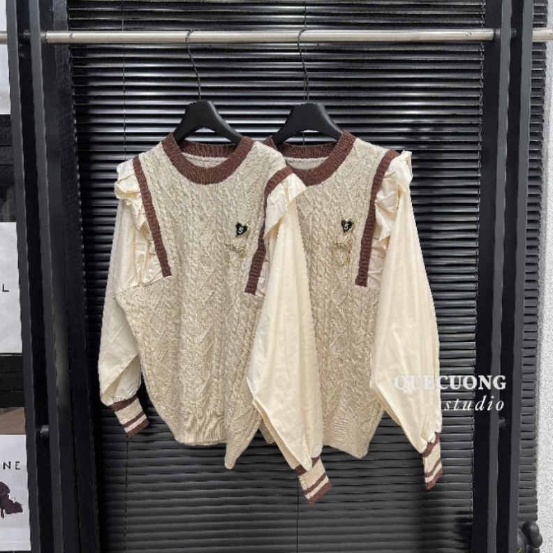 Áo len kèm tag số 5 hàng QCL1 6/9