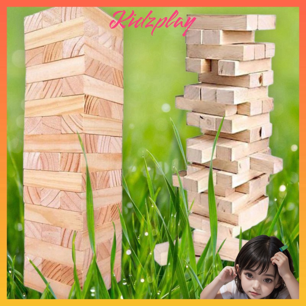 Đồ chơi cho bé trai ghép hình gỗ, xếp hình cho bé, trí tuệ, đồ chơi 1k 1 thanh Kidzplay