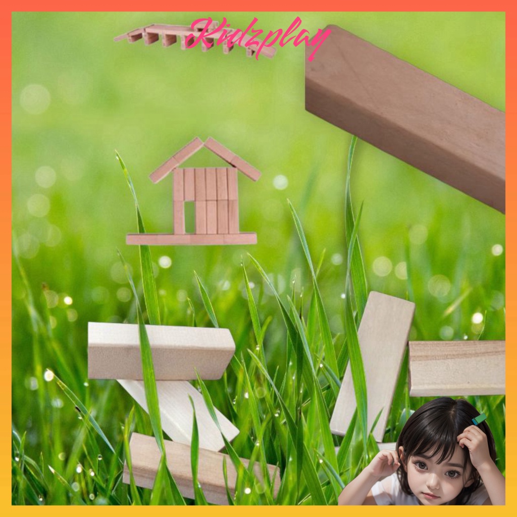 Đồ chơi cho bé trai ghép hình gỗ, xếp hình cho bé, trí tuệ, đồ chơi 1k 1 thanh Kidzplay