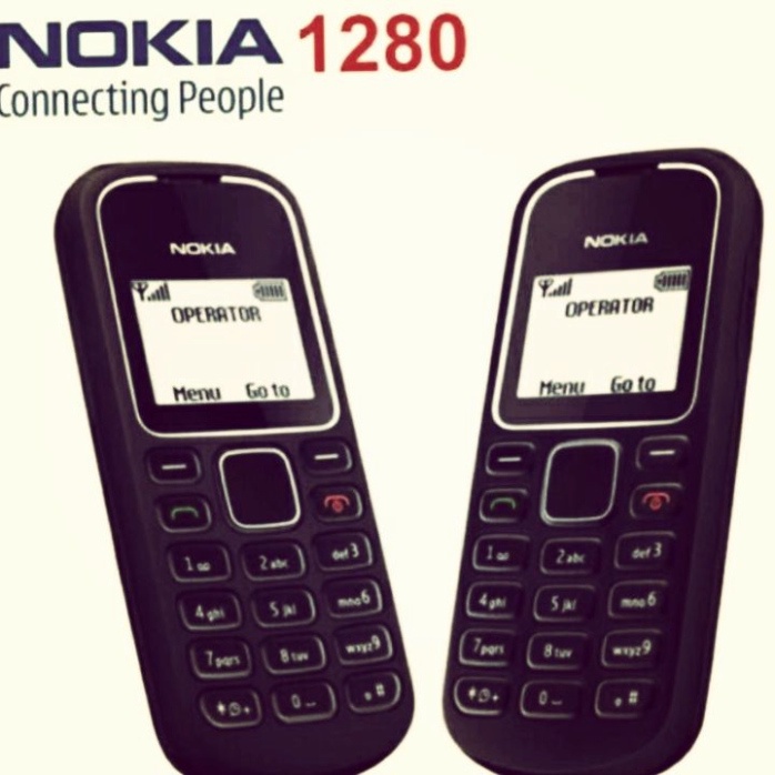 Điện Thoại Nokia 1280 Còn Zin Chính Hãng Kèm Dây Sạc Bảo Hành 6 Tháng