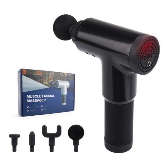 Máy Massage Cầm Tay 4 Đầu 6 Chế Độ Giúp Thư Giãn Giảm Mệt Mỏi