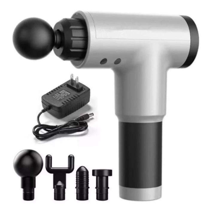 Máy Massage Cầm Tay 4 Đầu 6 Chế Độ Giúp Thư Giãn Giảm Mệt Mỏi