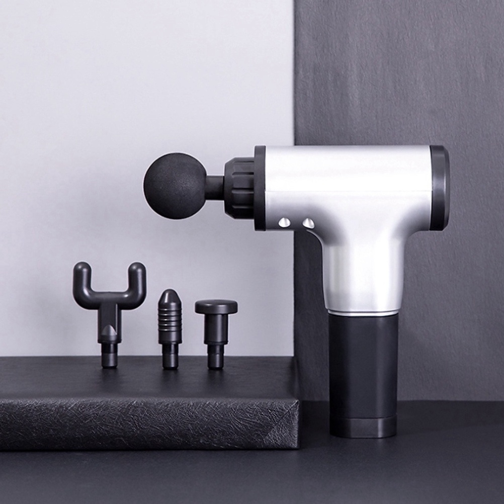 Máy Massage Cầm Tay 4 Đầu 6 Chế Độ Giúp Thư Giãn Giảm Mệt Mỏi