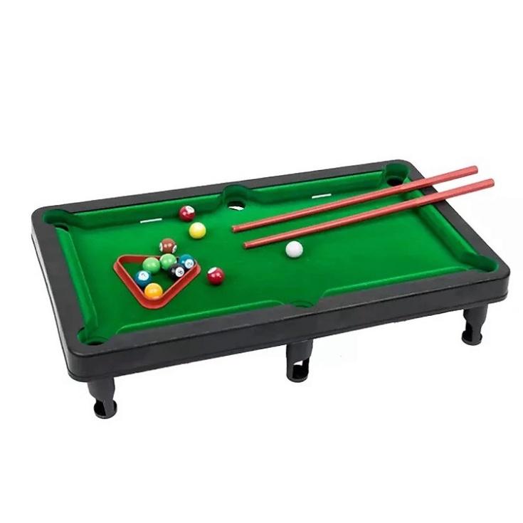 Bộ Bàn Bida Snooker Pool Mini Đầy Đủ Phụ Kiện Giải Trí Cho Bé Và Gia Đình