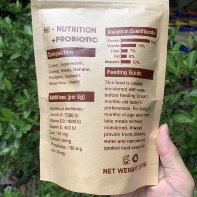 Thức ăn sóc bay Úc