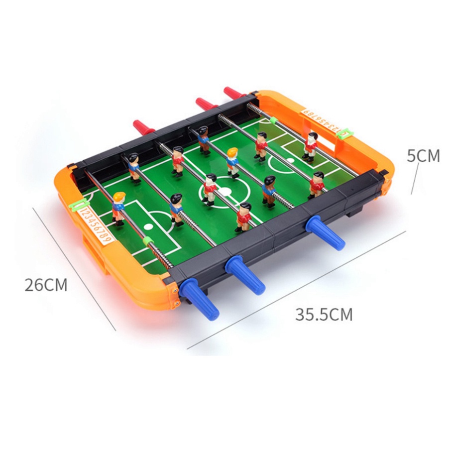 Bàn Bi Lắc Bóng Đá Mini - Bàn Bóng Đá Mini 6 Tay Cầm Cho Bé Và Cả Gia Đình Dễ Dàng Sử Dụng