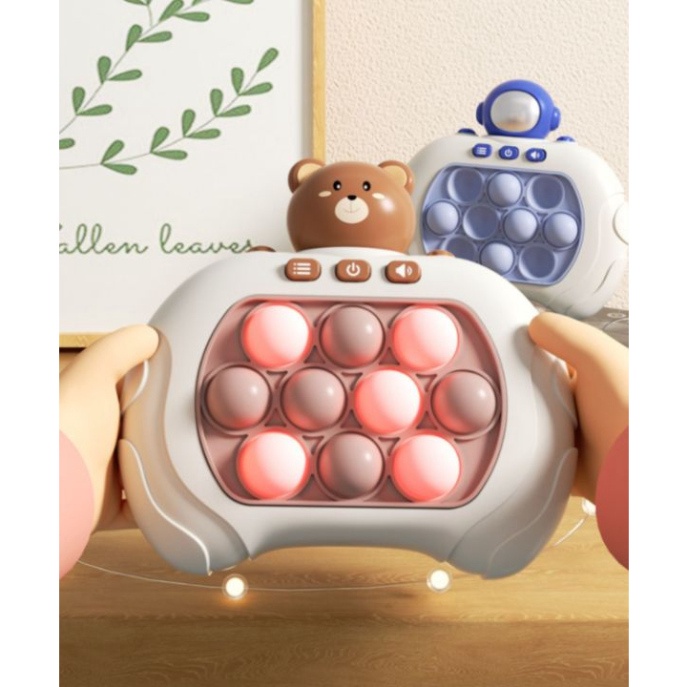 Máy Chơi Game Popit Luyện Phản Xạ Cho Bé Kèm Nút Bấm Theo Nhạc