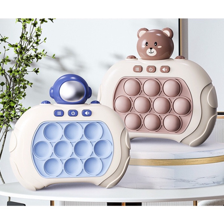 Máy Chơi Game Popit Luyện Phản Xạ Cho Bé Kèm Nút Bấm Theo Nhạc