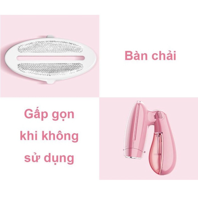 Bàn Là Hơi Nước Cầm Tay Công Suất 1500W Công Nghệ Nhật Bản