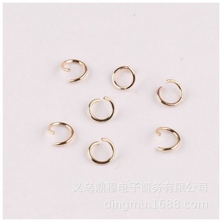 Móc càng cua 6*12mm, khoen tròn 1.2*8mm