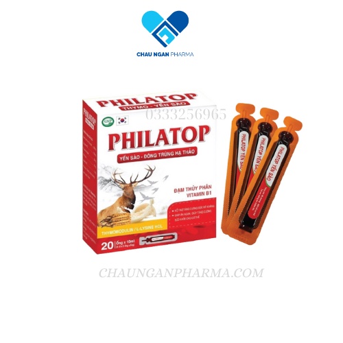 Philatop Yến Sào Sữa Non Hộp 20 ống