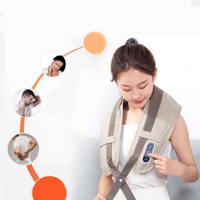 Đai Massage Cổ Vai Gáy Giảm Mệt Mỏi Căng Thẳng