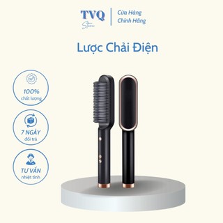 Lược điện chải tóc tạo kiểu chuyên nghiệp đa năng 3 trong 1 chuẩn salon tvq store