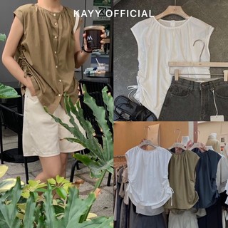 Kayy. áo rút eo tay hến