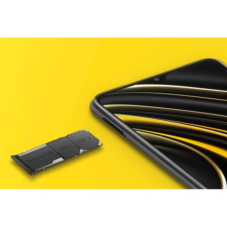 Điện Thoại Xiaomi Poco M3 4GB/ 64GB-Chính Hãng Nguyên Seal 100%-Bảo Hành 12t - Không Hỗ Trợ Đồng Kiểm