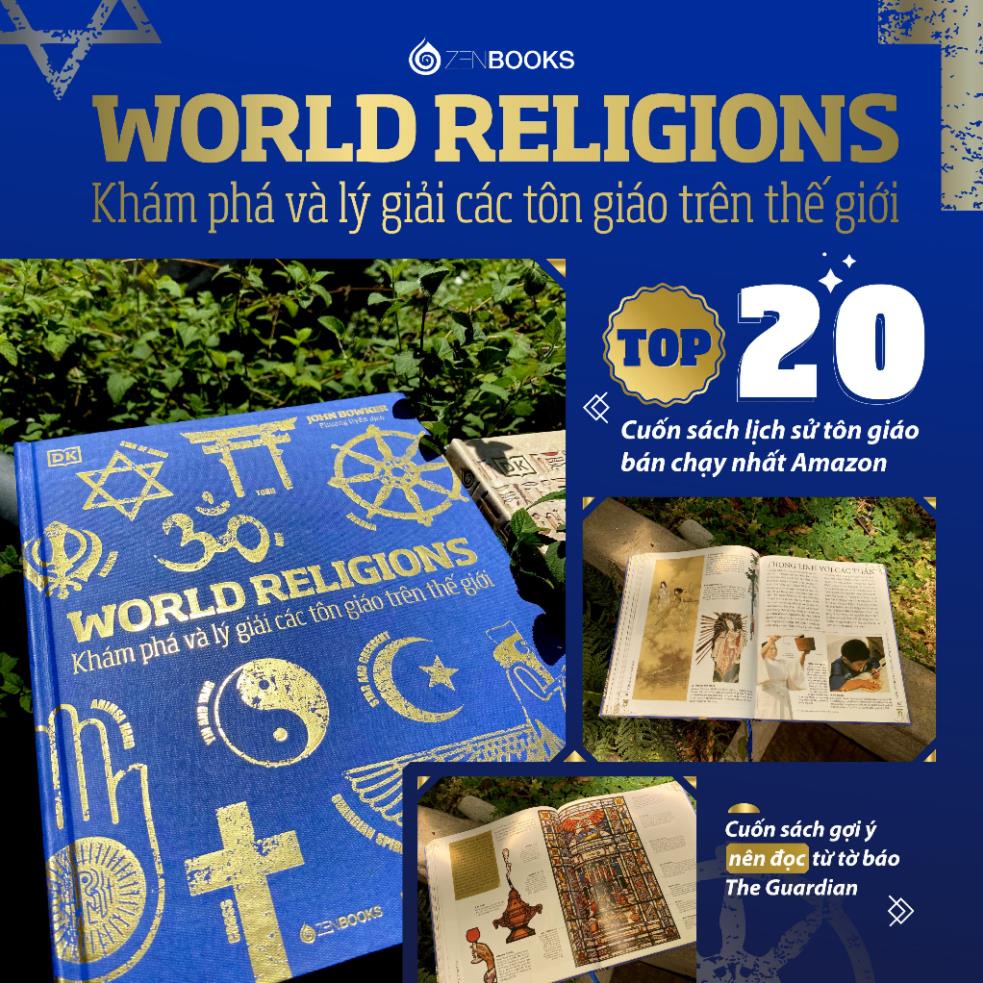 Sách - Tôn Giáo Thế Giới (World Religions) - ZenBooks