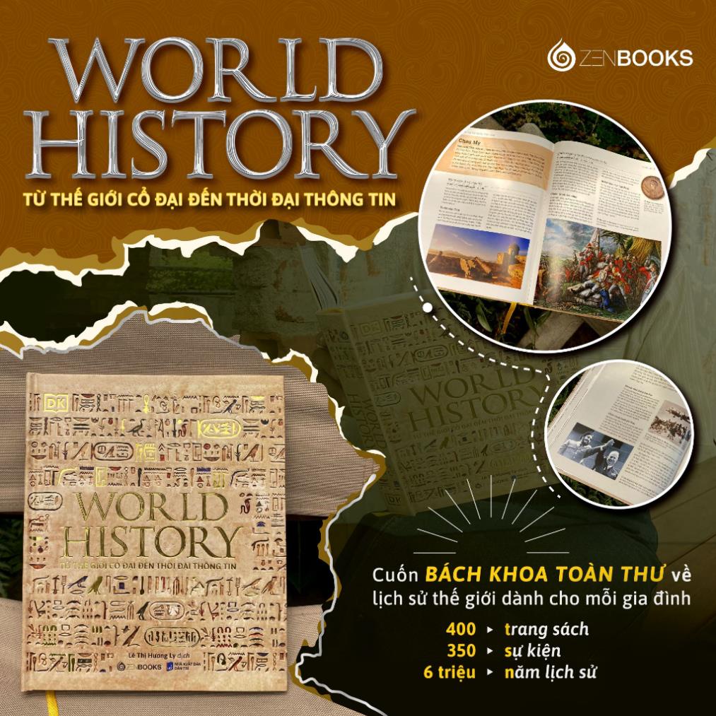 Sách - Lịch Sử Thế Giới (World History) - ZenBooks | BigBuy360 - bigbuy360.vn