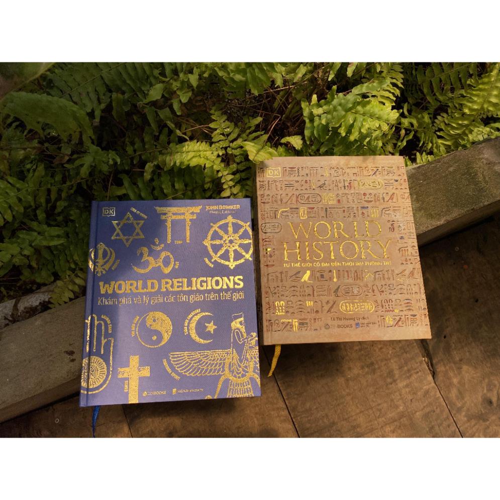 Sách - Combo 2 cuốn sách bìa cứng Lịch Sử Thế Giới + Tôn Giáo Thế Giới - ZenBooks | BigBuy360 - bigbuy360.vn