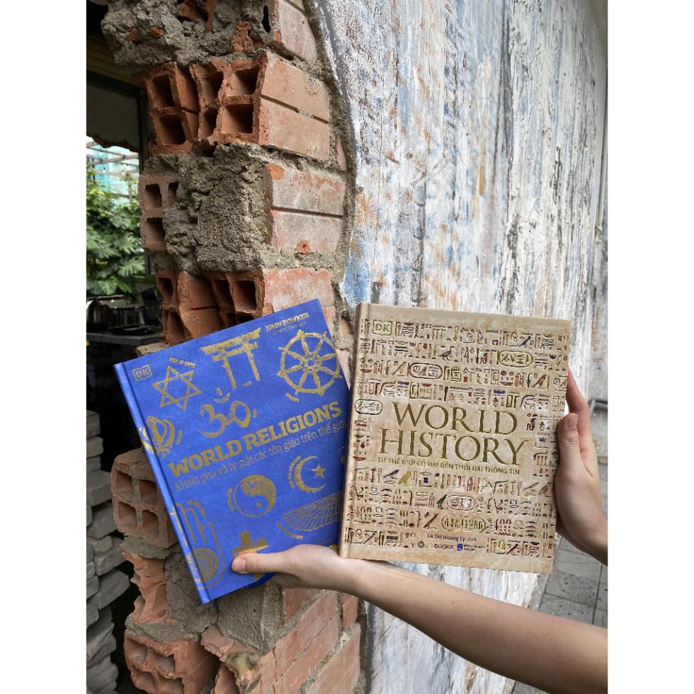Sách - Combo 2 cuốn sách bìa cứng Lịch Sử Thế Giới + Tôn Giáo Thế Giới - ZenBooks | BigBuy360 - bigbuy360.vn