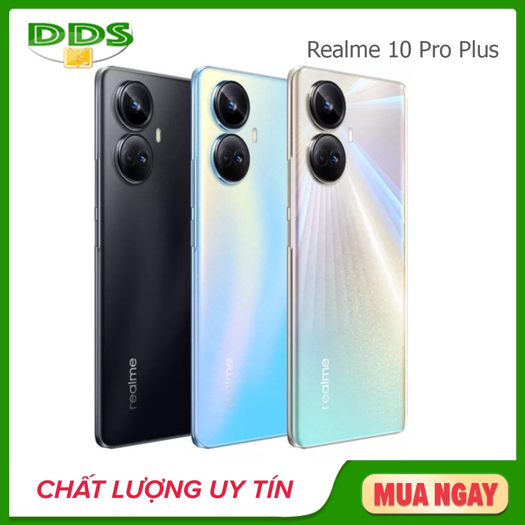 Điện thoại Realme 10 Pro+ Plus Chip Dimensity 1080 /pin 5000mAh Hàng nhập khẩu fullbox nguyên seal bảo hành 12 tháng
