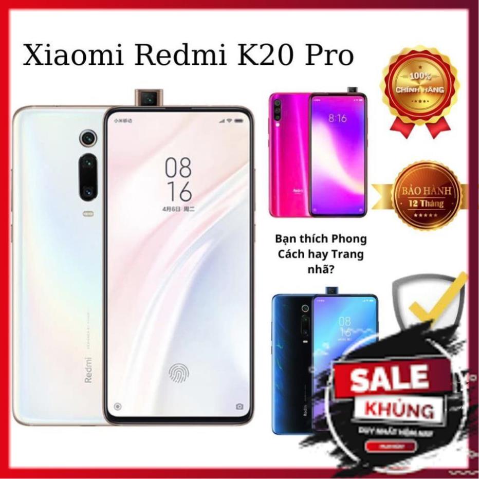 Điện thoại Xiaomi Redmi K20 Pro 8/128GB Bảo Hành 12 Tháng Lỗi 1 Đổi 1 Trong 7 Ngày **