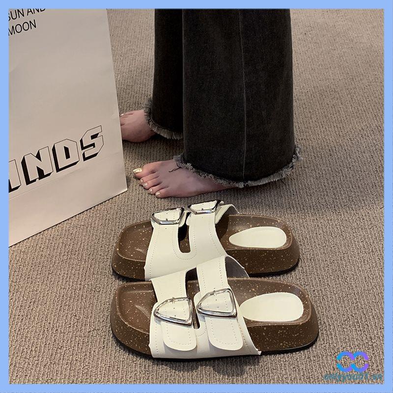 Dép Đế Dày Thời Trang 2023 Giản Dị Dành Cho Nữ