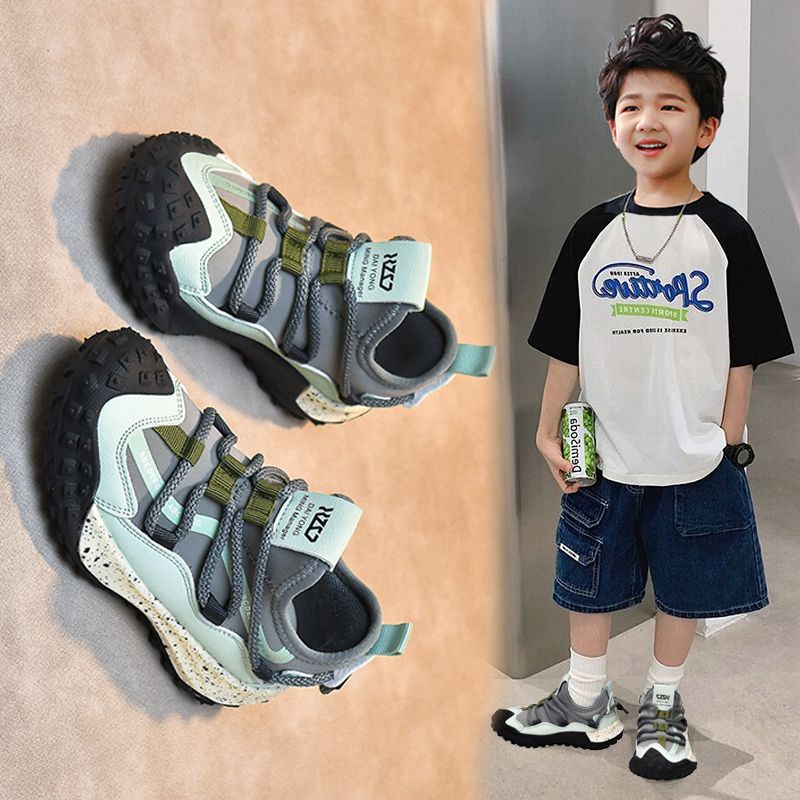 Giày Thể Thao Thoáng Khí Thời Trang Xuân Thu Mới Cho Bé