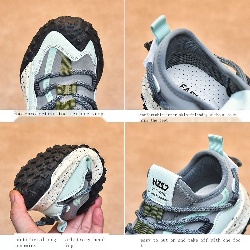 Giày Thể Thao Thoáng Khí Thời Trang Xuân Thu Mới Cho Bé