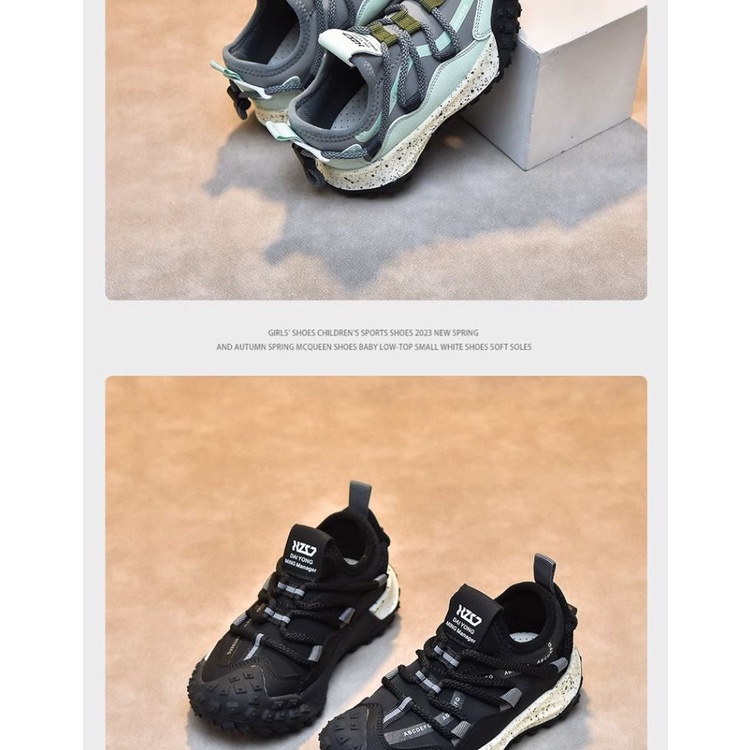 Giày Thể Thao Thoáng Khí Thời Trang Xuân Thu Mới Cho Bé