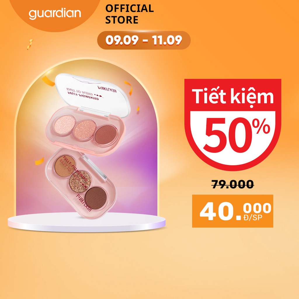 Phấn Mắt Pinkflash 3 Pan PF-E23 3g