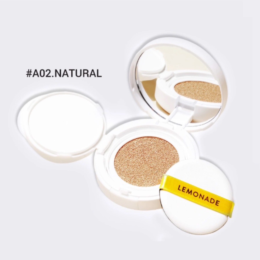 Phấn Nước Lâu Trôi Lemonade Matte Addict Cushion A02 Natural